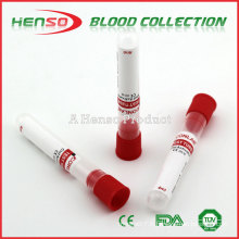 Tubes de collecte de sang sans aspirateur HENSO